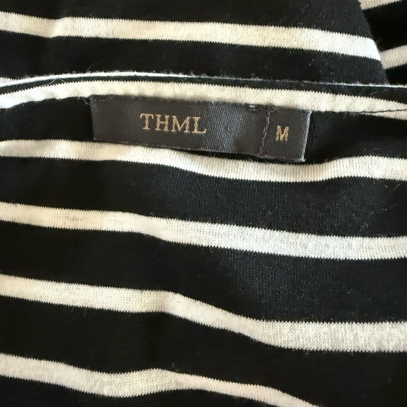 THML Women’s Embroidered and Striped Sleeveless Tank Top Size M - Picture 7 of 8